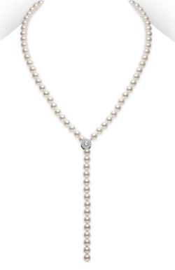 Mikimoto Akoya Cultured Pearl Lariat Necklace